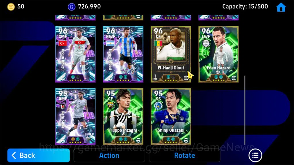 eFootball Accounts Starter Mobile|Dean Huijsen (Visionary Pass),Matheus Cunha(Blitz Curler),Frank Rijkaard(Visionary 6