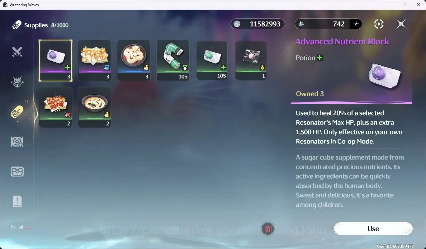 Wuthering Waves Accounts SEA|UL 46|Rank 5|2 Char Limited [Augusta R2 + Sign image 12