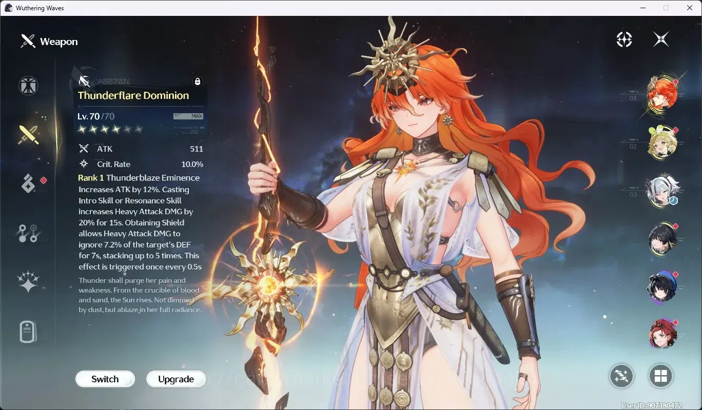 Wuthering Waves Accounts SEA|UL 46|Rank 5|2 Char Limited [Augusta R2 + Sign image 4