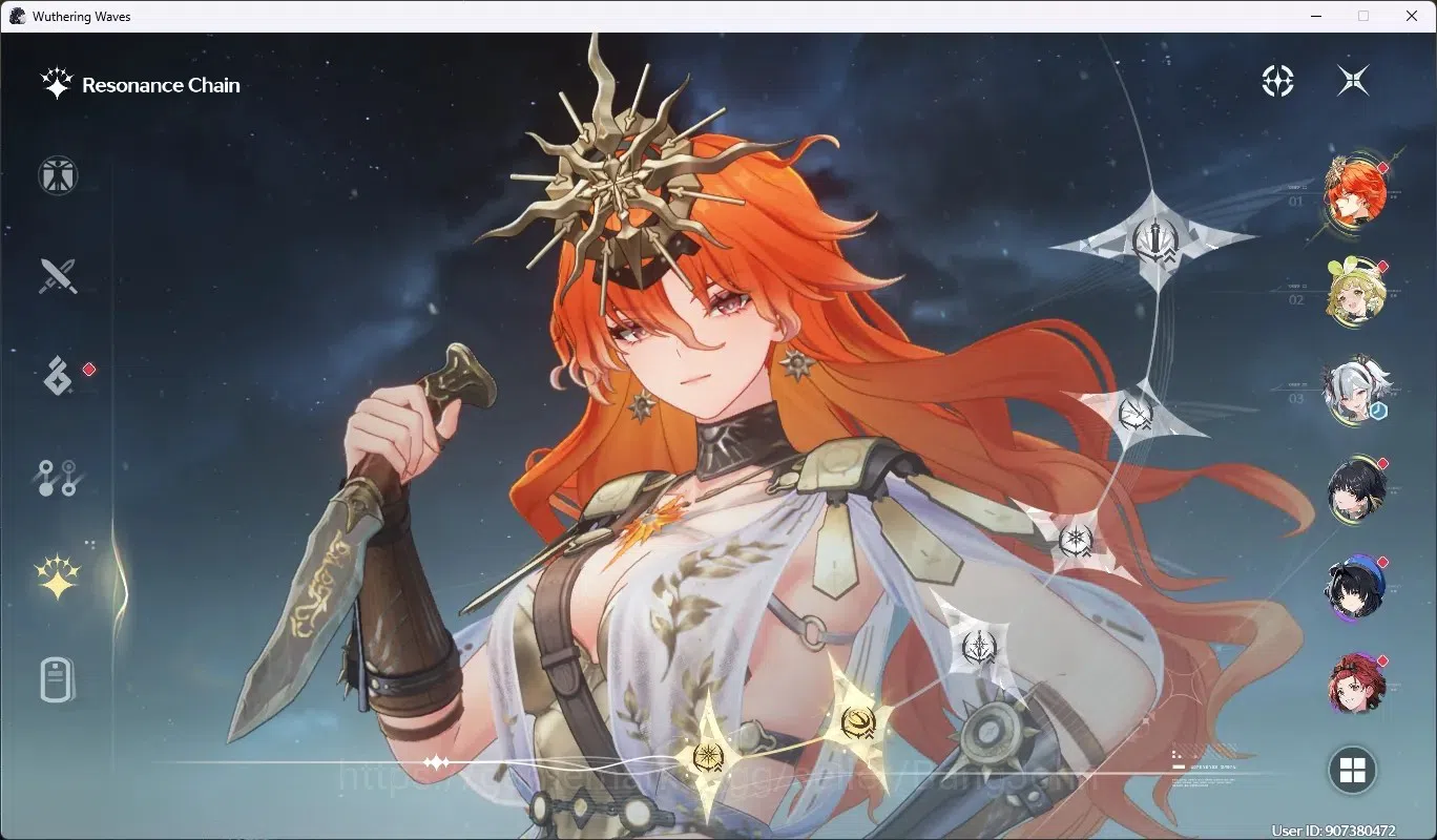 Wuthering Waves Accounts SEA|UL 46|Rank 5|2 Char Limited [Augusta R2 + Sign image 5