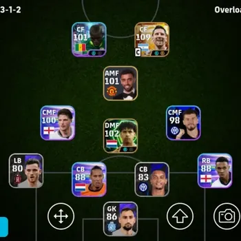 eFootball Accounts High-End Mobile |PW 2832|BIGT Messi,Epic Rijkaard,Shwt Jackson Messi Yamal|Coach FrankLampard| EFB4162B