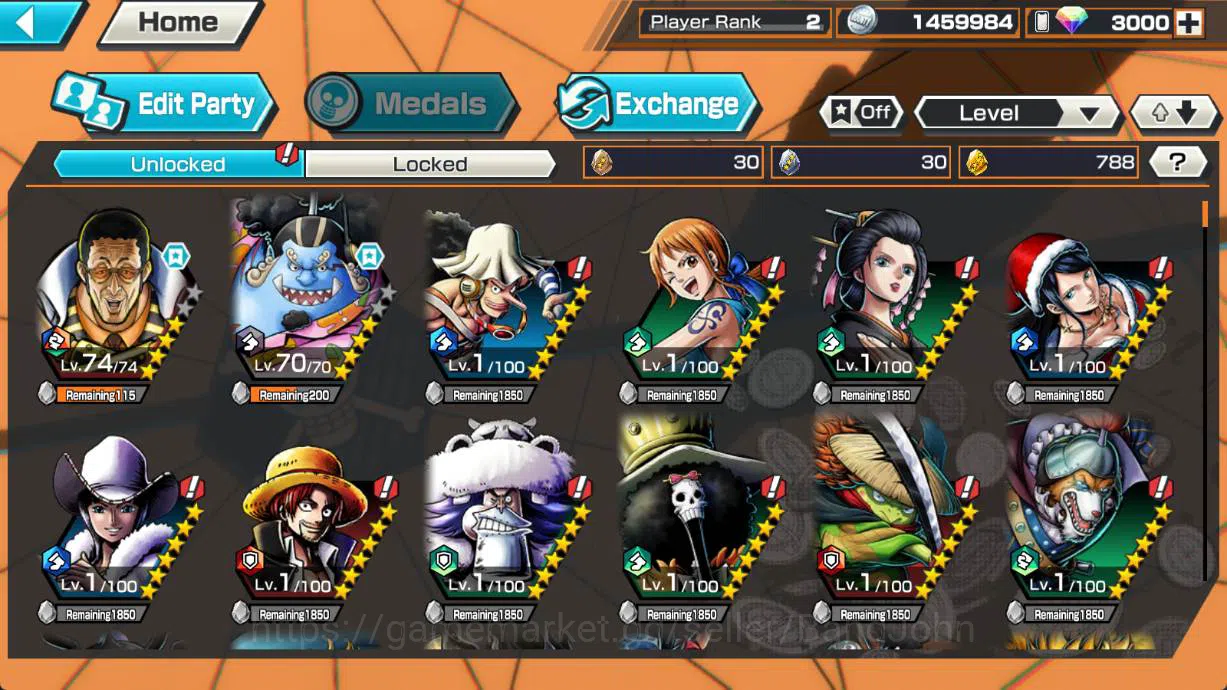 One Piece Bounty Rush Accounts GLOBAL | EX1 | Borsalino, Jinbe, vinsmoke sanji, v image 7