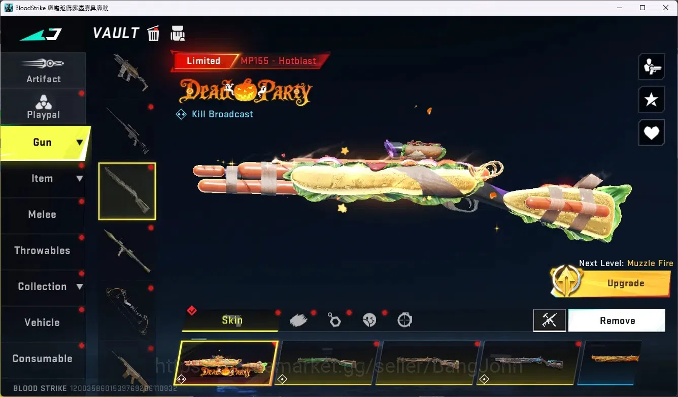 Blood Strike Accounts ASIA|1 Evo|10 Eternal Gun+1 Melee|16 Collab Gun|5 image 14