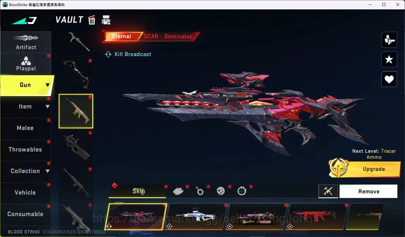 Blood Strike Accounts ASIA|1 Evo|10 Eternal Gun+1 Melee|16 Collab Gun|5 image 15