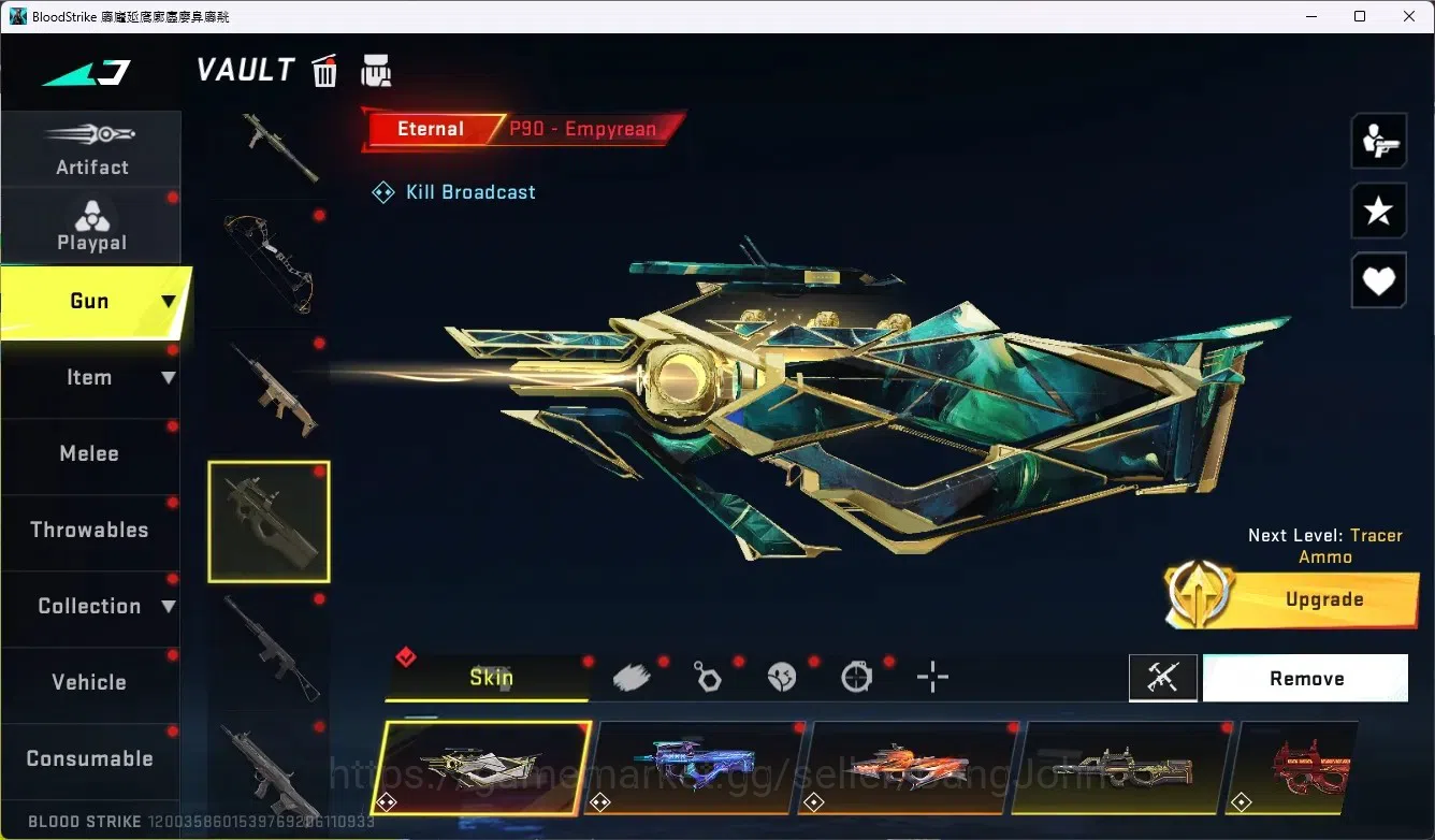 Blood Strike Accounts ASIA|1 Evo|10 Eternal Gun+1 Melee|16 Collab Gun|5 image 18