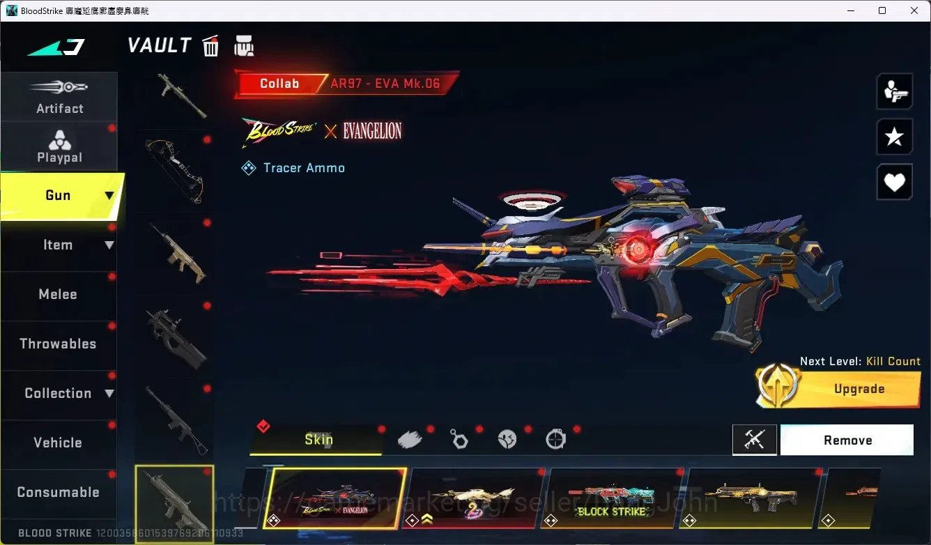 Blood Strike Accounts ASIA|1 Evo|10 Eternal Gun+1 Melee|16 Collab Gun|5 image 19
