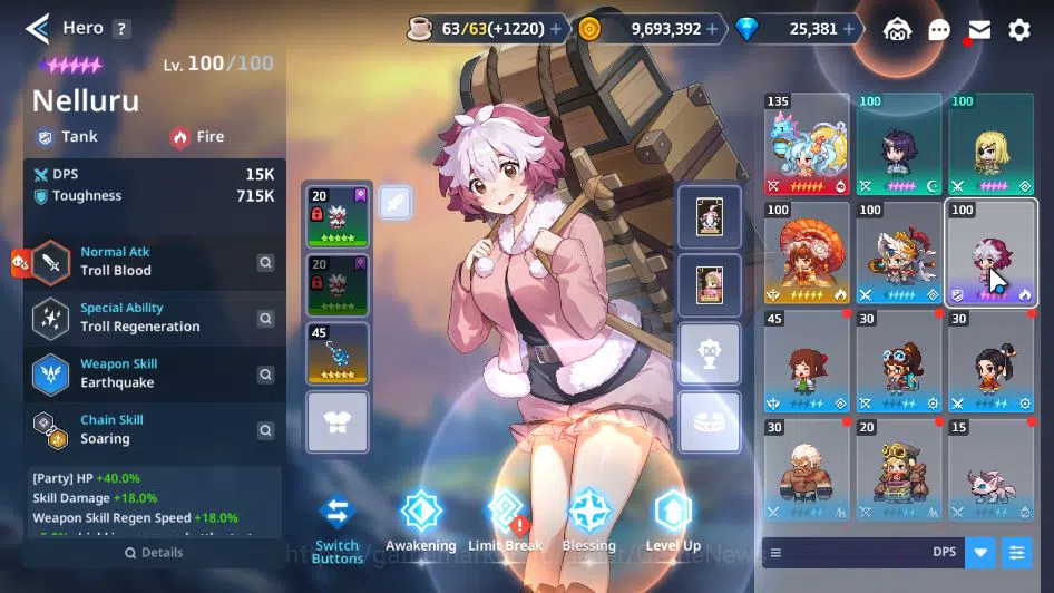 Guardian Tales Accounts [ASIA] Lv 42 25K Gem | (AA72 Grade 6 Myth EXWP,Miy image 7