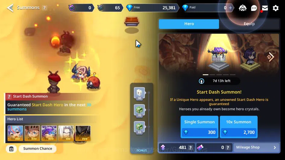 Guardian Tales Accounts [ASIA] Lv 42 25K Gem | (AA72 Grade 6 Myth EXWP,Miy image 9