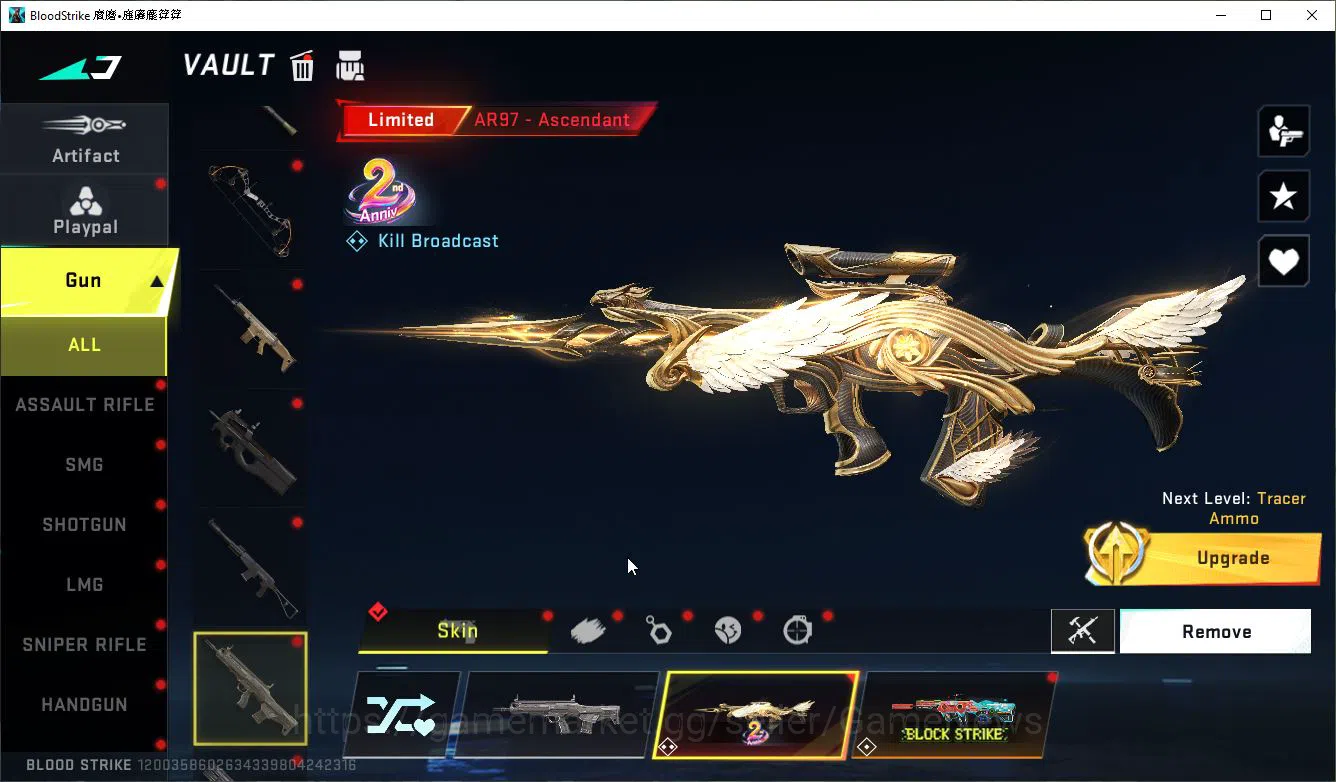 Blood Strike Accounts ASIA|Collab 7DS QBZ95-DarkNes,EVA-SCAR 08+15 ULTRA image 20