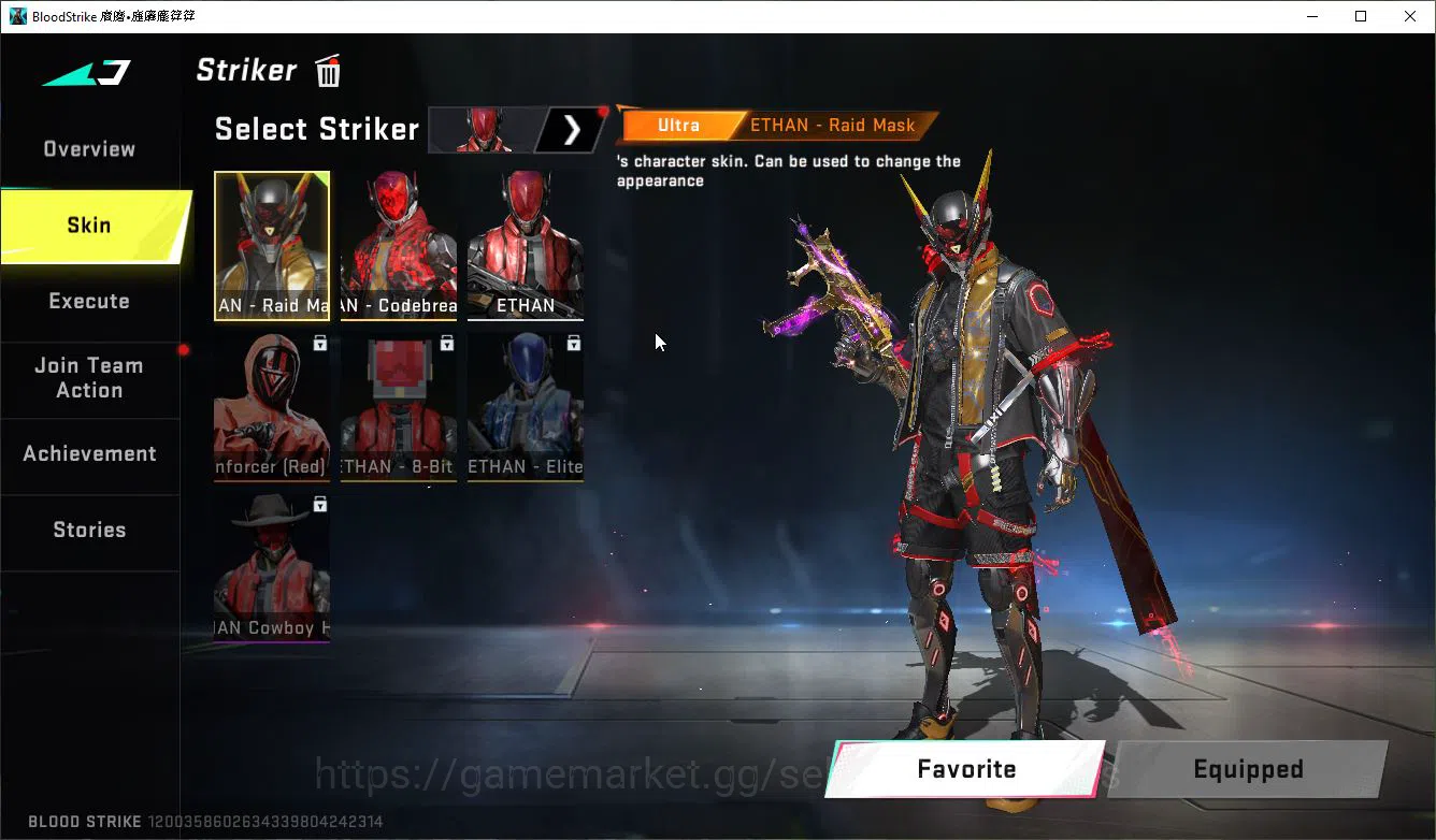 Blood Strike Accounts ASIA|Collab 7DS QBZ95-DarkNes,EVA-SCAR 08+15 ULTRA image 4