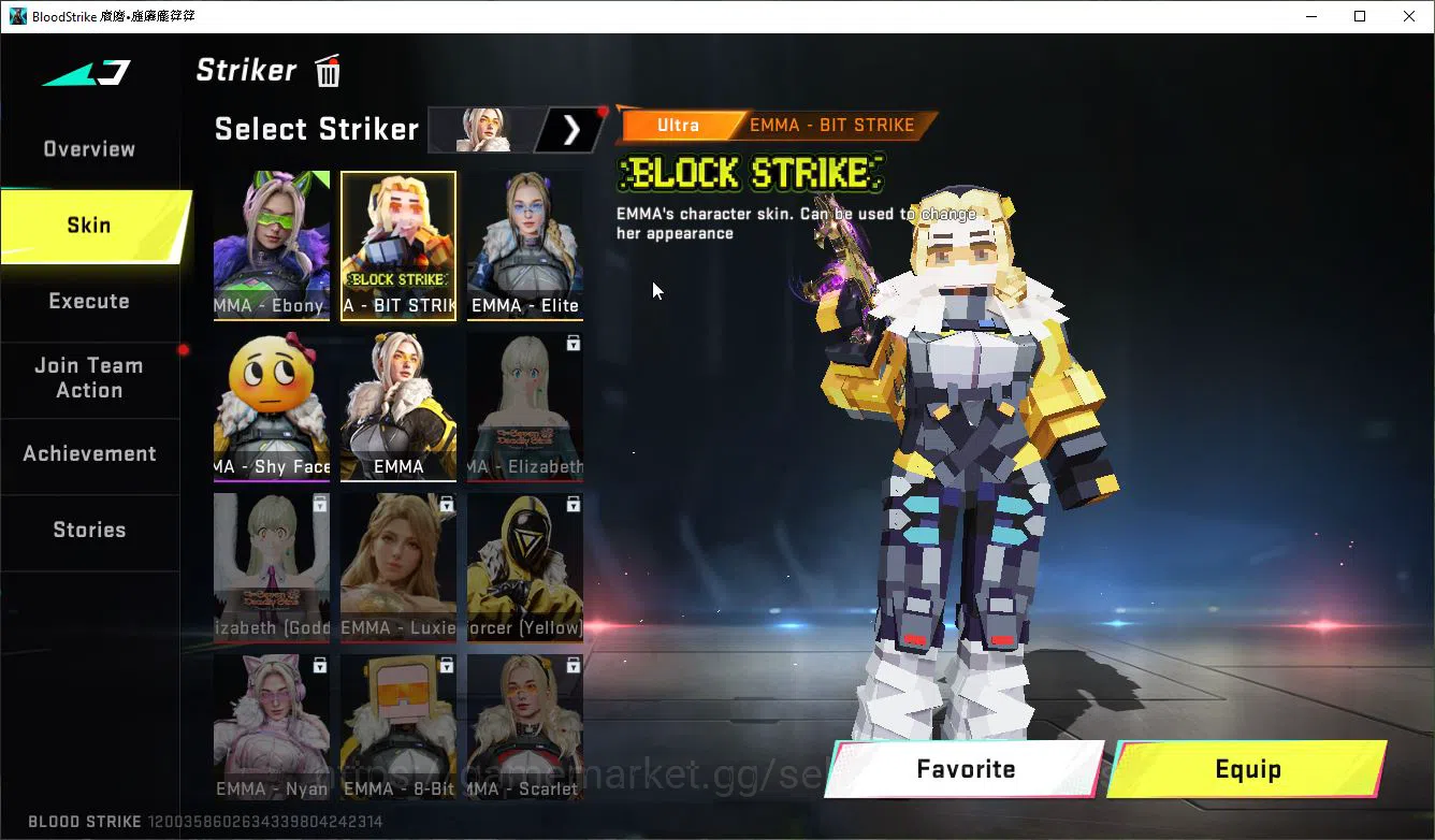 Blood Strike Accounts ASIA|Collab 7DS QBZ95-DarkNes,EVA-SCAR 08+15 ULTRA image 8