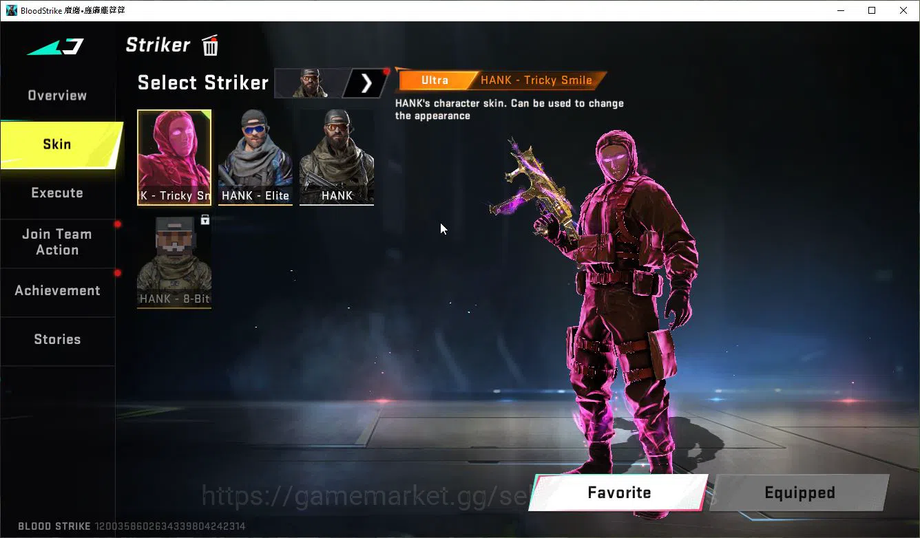 Blood Strike Accounts ASIA|Collab 7DS QBZ95-DarkNes,EVA-SCAR 08+15 ULTRA image 9