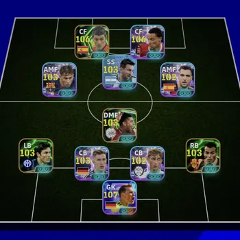 eFootball Accounts Legends & Iconic Players EFOOTBALL GOOD ACCOUNT | BLITZ DAVID VILLA,H EKITIKE,M NEUER,CAFU,F