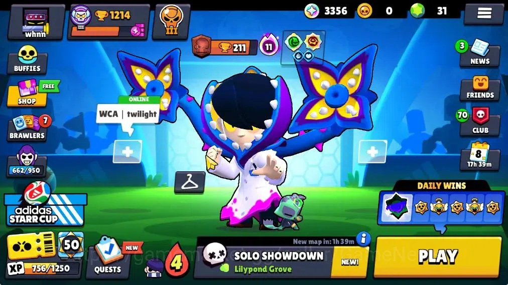 Brawl Stars Accounts 1214 Trophy|Family Acc|3,3K Bling|22 Brawlers 2 Ma image 1