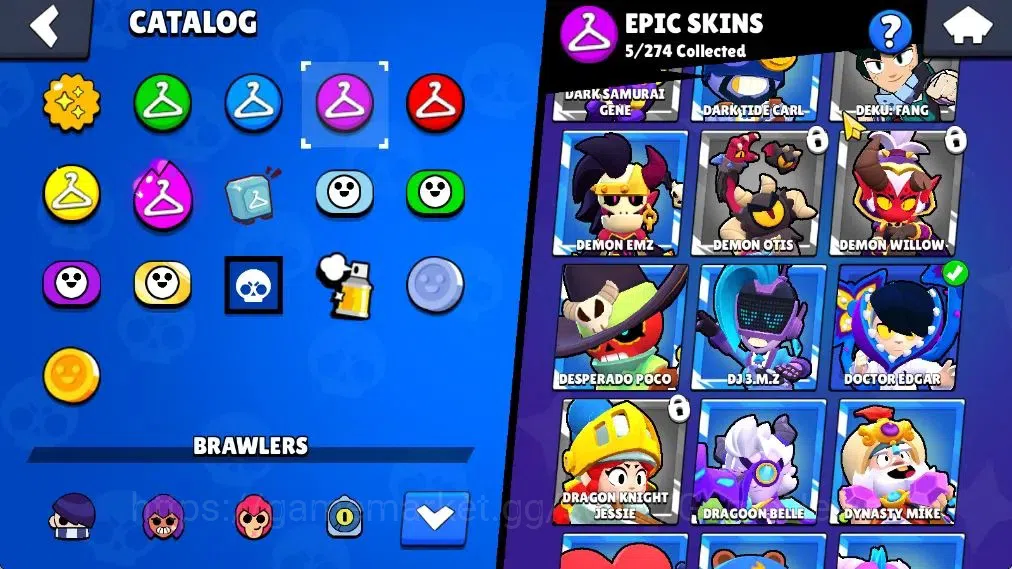 Brawl Stars Accounts 1214 Trophy|Family Acc|3,3K Bling|22 Brawlers 2 Ma image 11