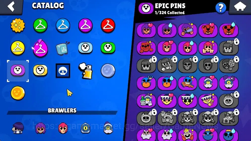 Brawl Stars Accounts 1214 Trophy|Family Acc|3,3K Bling|22 Brawlers 2 Ma image 16