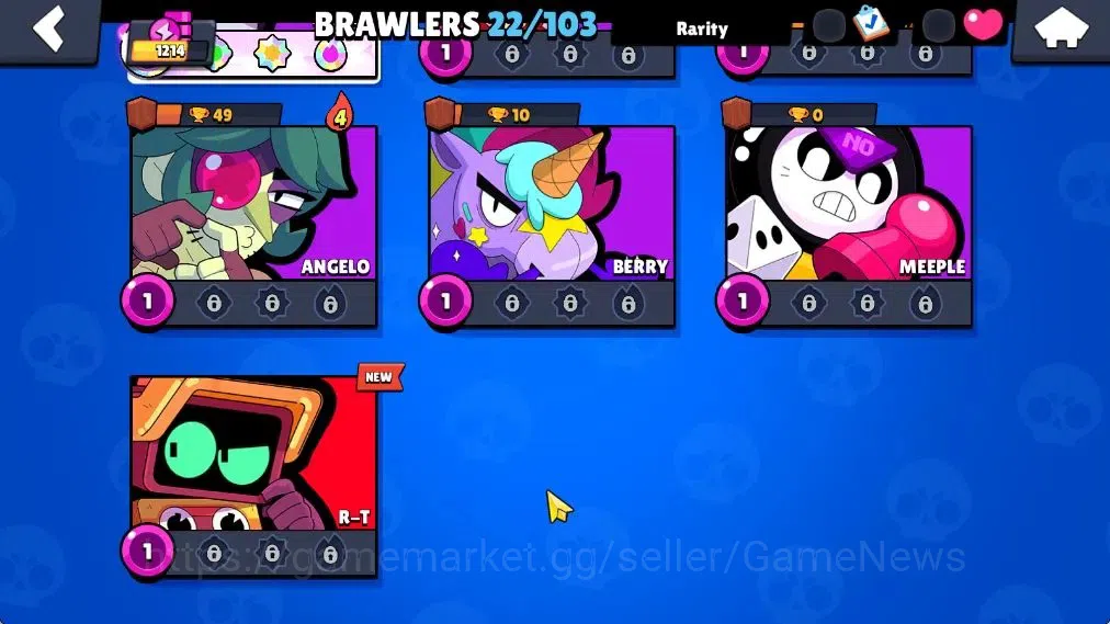 Brawl Stars Accounts 1214 Trophy|Family Acc|3,3K Bling|22 Brawlers 2 Ma image 8