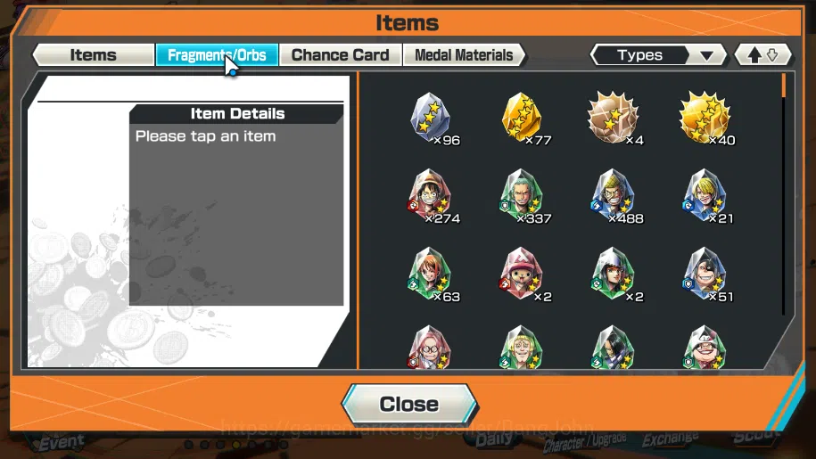 One Piece Bounty Rush Accounts Others GLOBAL|EX3, ST ethanbaron, DD shanks, FR shanks, Check SS OPBR232B 8