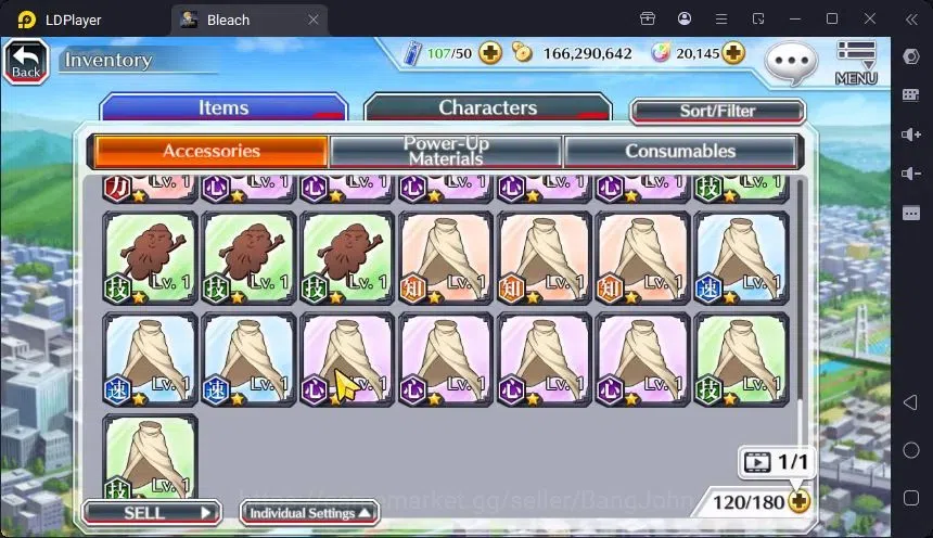 Bleach: Brave Souls Accounts High-End GLOBAL | 20,1 Orb + fresh Story | Isshin TYBW24,Rangiku Swimsuit23,Zangetsu 11