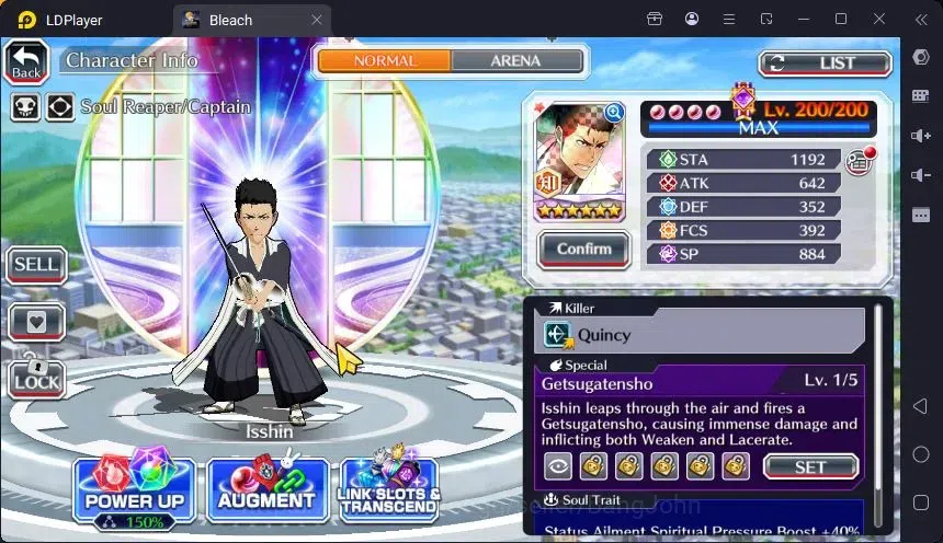 Bleach: Brave Souls Accounts High-End GLOBAL | 20,1 Orb + fresh Story | Isshin TYBW24,Rangiku Swimsuit23,Zangetsu 16