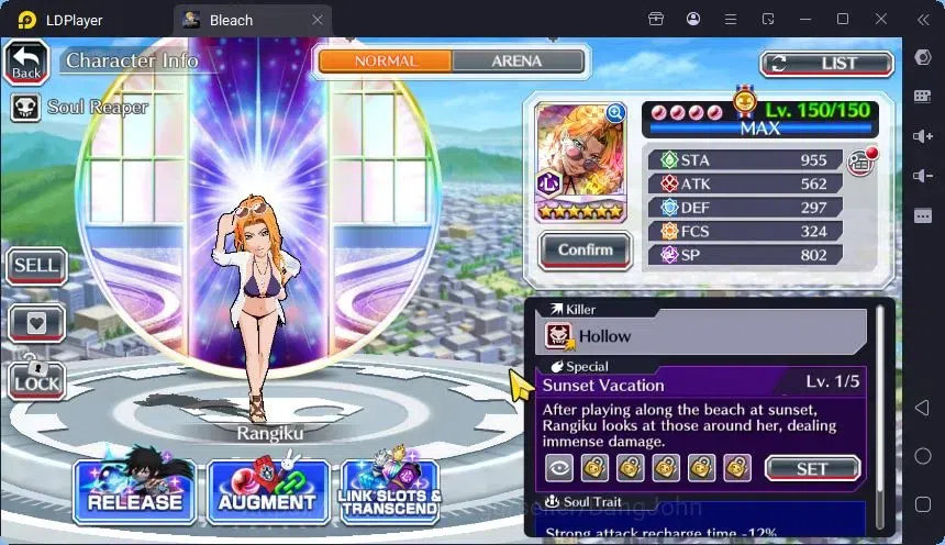 Bleach: Brave Souls Accounts High-End GLOBAL | 20,1 Orb + fresh Story | Isshin TYBW24,Rangiku Swimsuit23,Zangetsu 17