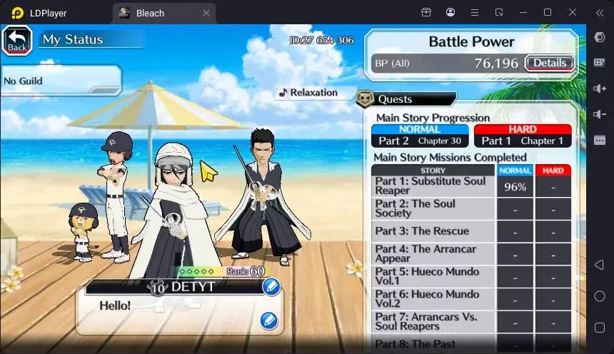 Bleach: Brave Souls Accounts High-End GLOBAL | 20,1 Orb + fresh Story | Isshin TYBW24,Rangiku Swimsuit23,Zangetsu 4