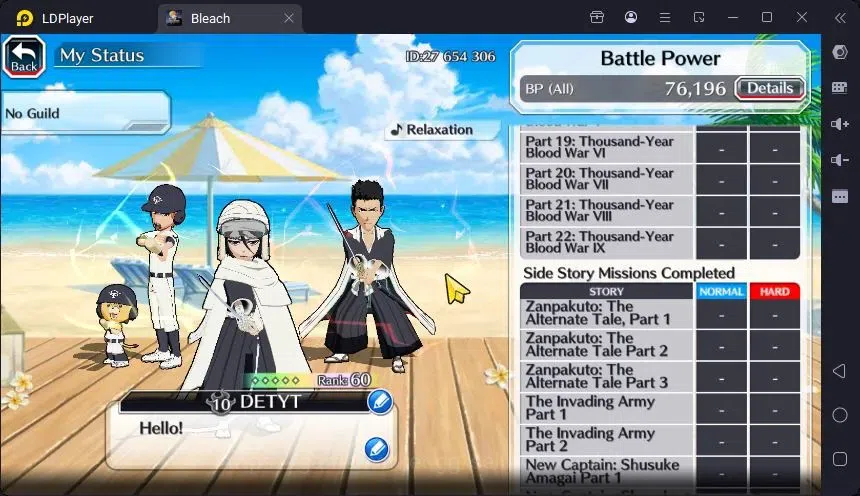 Bleach: Brave Souls Accounts High-End GLOBAL | 20,1 Orb + fresh Story | Isshin TYBW24,Rangiku Swimsuit23,Zangetsu 5