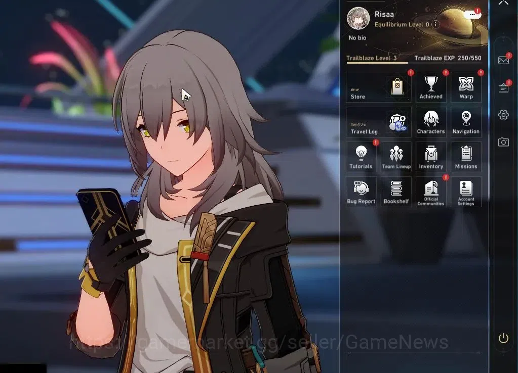 Honkai Star Rail Accounts Asia|TL 3|3 Limited| Sparkle, Evanescia, Dante |1 image 1