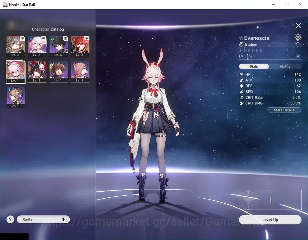 Honkai Star Rail Accounts Asia|TL 3|3 Limited| Sparkle, Evanescia, Dante |1 image 4