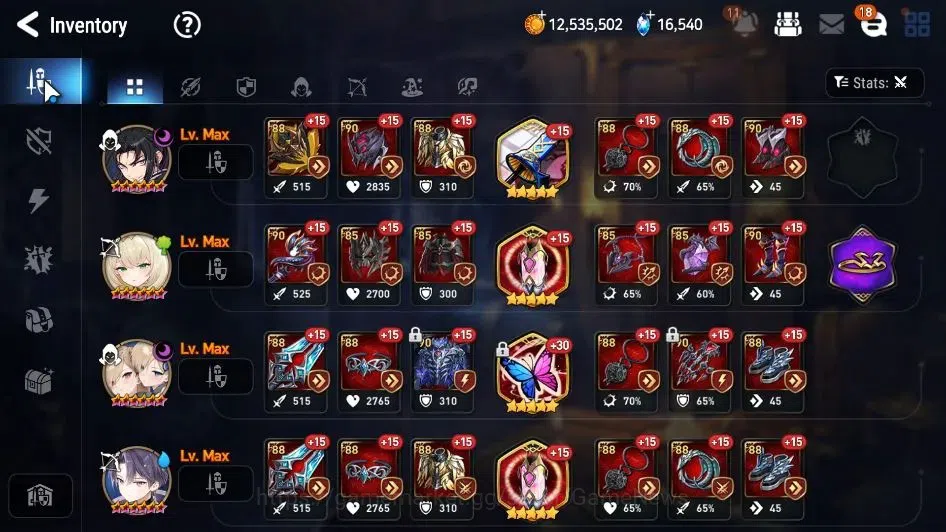 Epic Seven Accounts GLOBAL Unverif|NewEra|13 ML(Rhiana&Luciela,Notos,B image 11