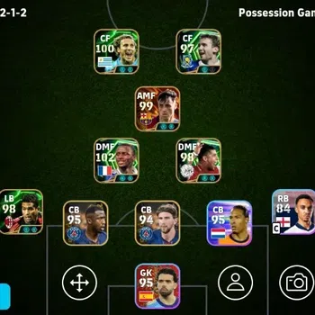 eFootball Accounts Legends & Iconic Players Mobile|PW 2963|Pedri BigT,Patrick Vieira Epic,Diego Frolan Epic,Steven Gerrard