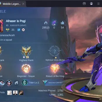 Mobile Legends: Bang Bang Collector GLOBAL|Hero 59|Skin 95|Lucky Alpha,CC Natalia,VLTN image 1