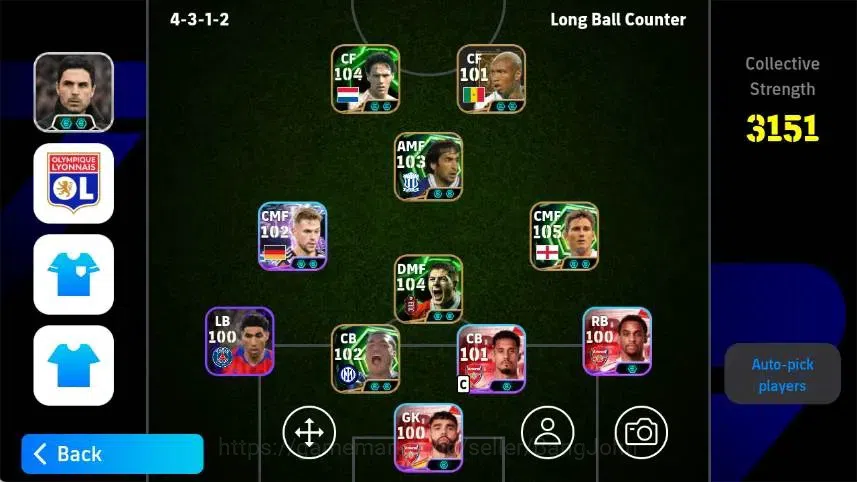 eFootball Accounts Mobile|PW 3151|Frank Lampard Epic,Steven Gerrard E image 1
