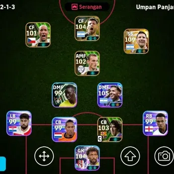 eFootball Accounts Legends & Iconic Players Mobile|PW 3138|Lionel Messi BigT,Enzo Fernandez ShowT,David Seaman Epic,Sergio