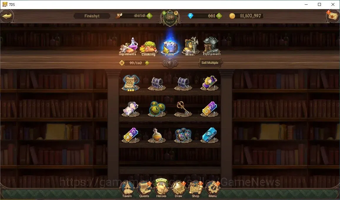 The Seven Deadly Sins: Grand Cross Accounts Global|1,3M CC|661 Dm|2 LR+2 UR+Collab ReZero|Madn image 14