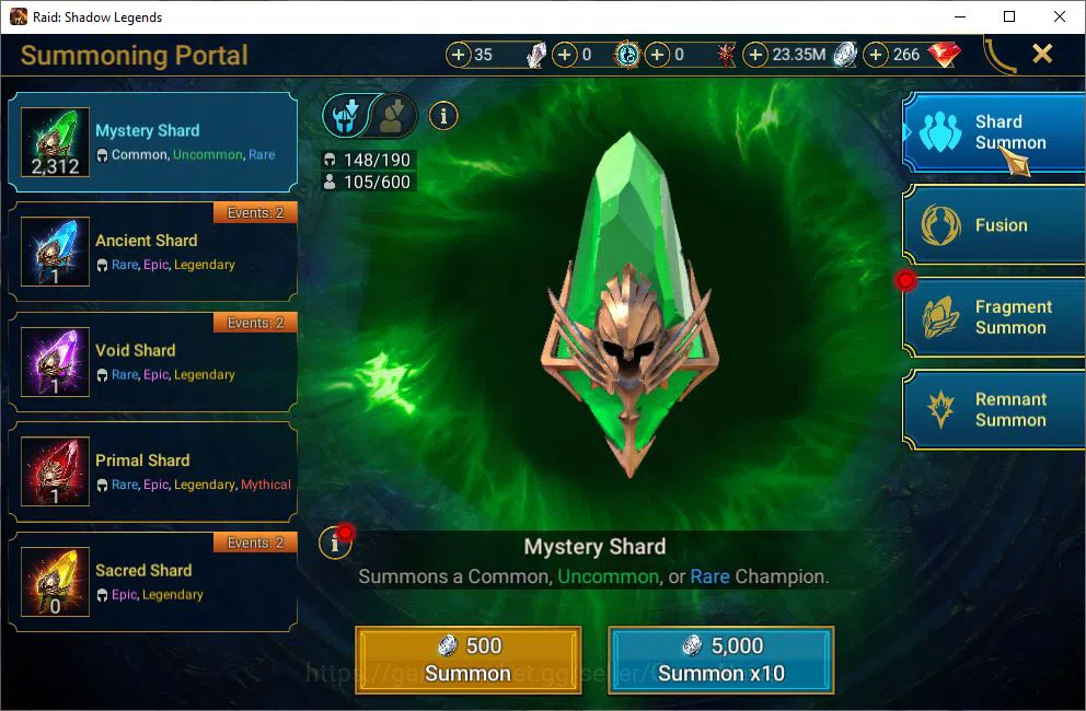 Raid: Shadow Legends Accounts Lv48 570K Power|23 Legendary(Xenomorph,Ninja,MaSha image 20