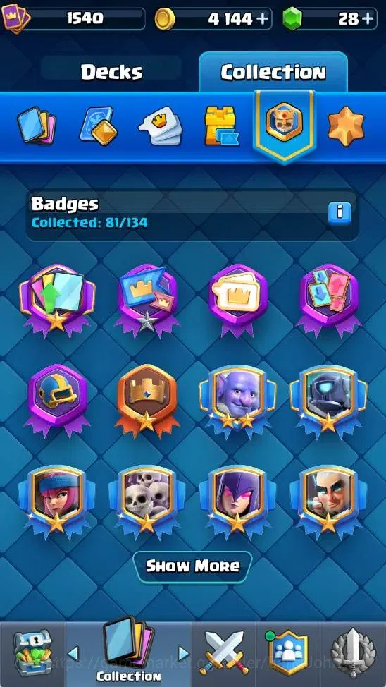 Clash Royale Accounts Mobile |KTL 14|Trophy 10016|6 Heroes|8 Evo|8 Champ image 10