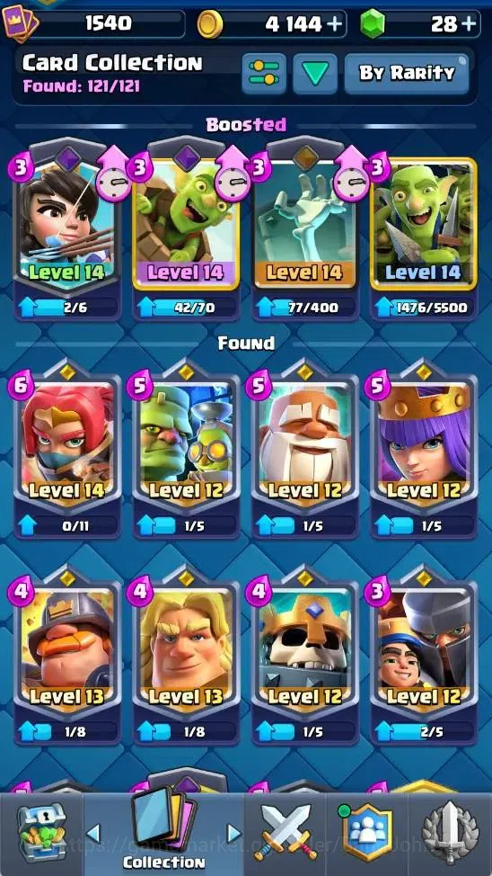 Clash Royale Accounts Mobile |KTL 14|Trophy 10016|6 Heroes|8 Evo|8 Champ image 13