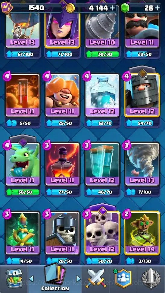 Clash Royale Accounts Mobile |KTL 14|Trophy 10016|6 Heroes|8 Evo|8 Champ image 16