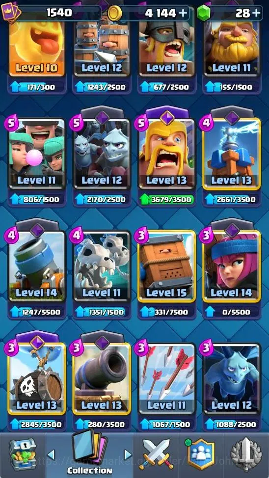 Clash Royale Accounts Mobile |KTL 14|Trophy 10016|6 Heroes|8 Evo|8 Champ image 19