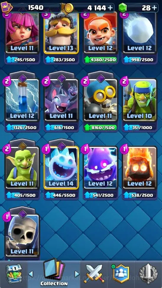 Clash Royale Accounts Mobile |KTL 14|Trophy 10016|6 Heroes|8 Evo|8 Champ image 20