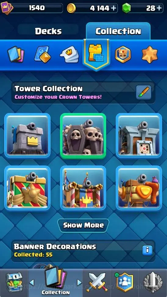 Clash Royale Accounts Mobile |KTL 14|Trophy 10016|6 Heroes|8 Evo|8 Champ image 8