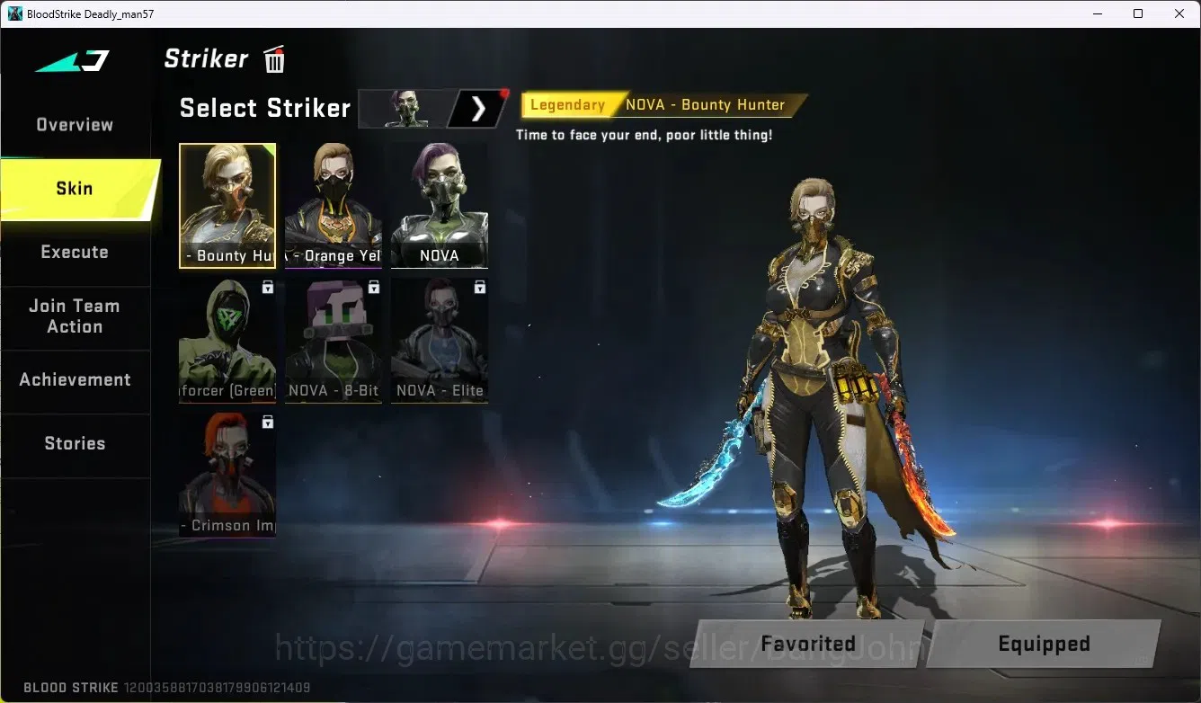 Blood Strike Accounts ASIA |Ultra Dual Blades - Frozen Rebirth|2 Collab image 19
