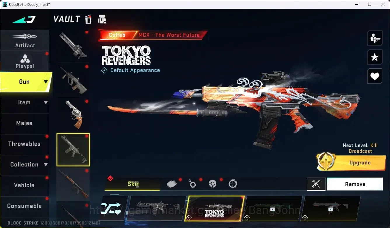 Blood Strike Accounts ASIA |Ultra Dual Blades - Frozen Rebirth|2 Collab image 6