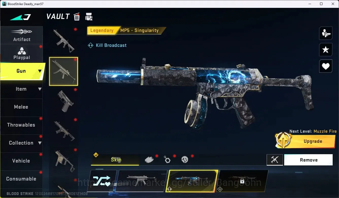 Blood Strike Accounts ASIA |Ultra Dual Blades - Frozen Rebirth|2 Collab image 8