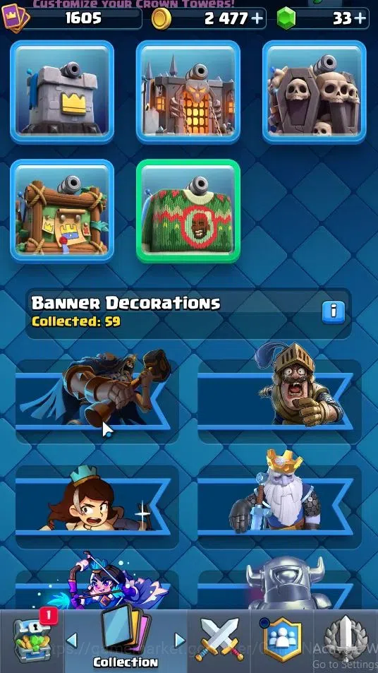 Clash Royale Accounts Lv 1605|Trophy 1286|KTL 15|Card 121|8 Max|4 Hero 1 image 13