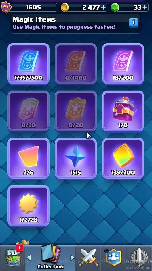 Clash Royale Accounts Lv 1605|Trophy 1286|KTL 15|Card 121|8 Max|4 Hero 1 image 7