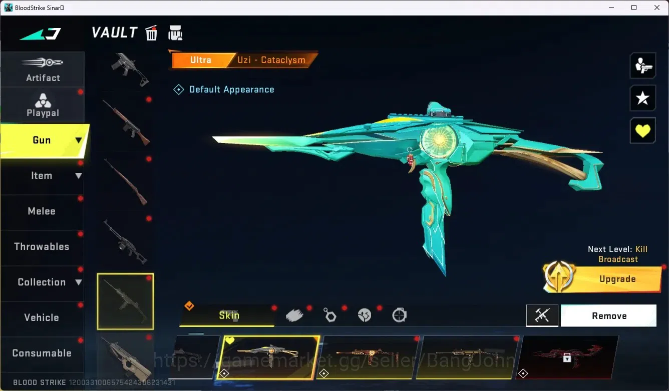 Blood Strike Accounts ASIA|3 Collab Gun[7DS&EVA]|3 Limited Gun|7 Ultra G image 10