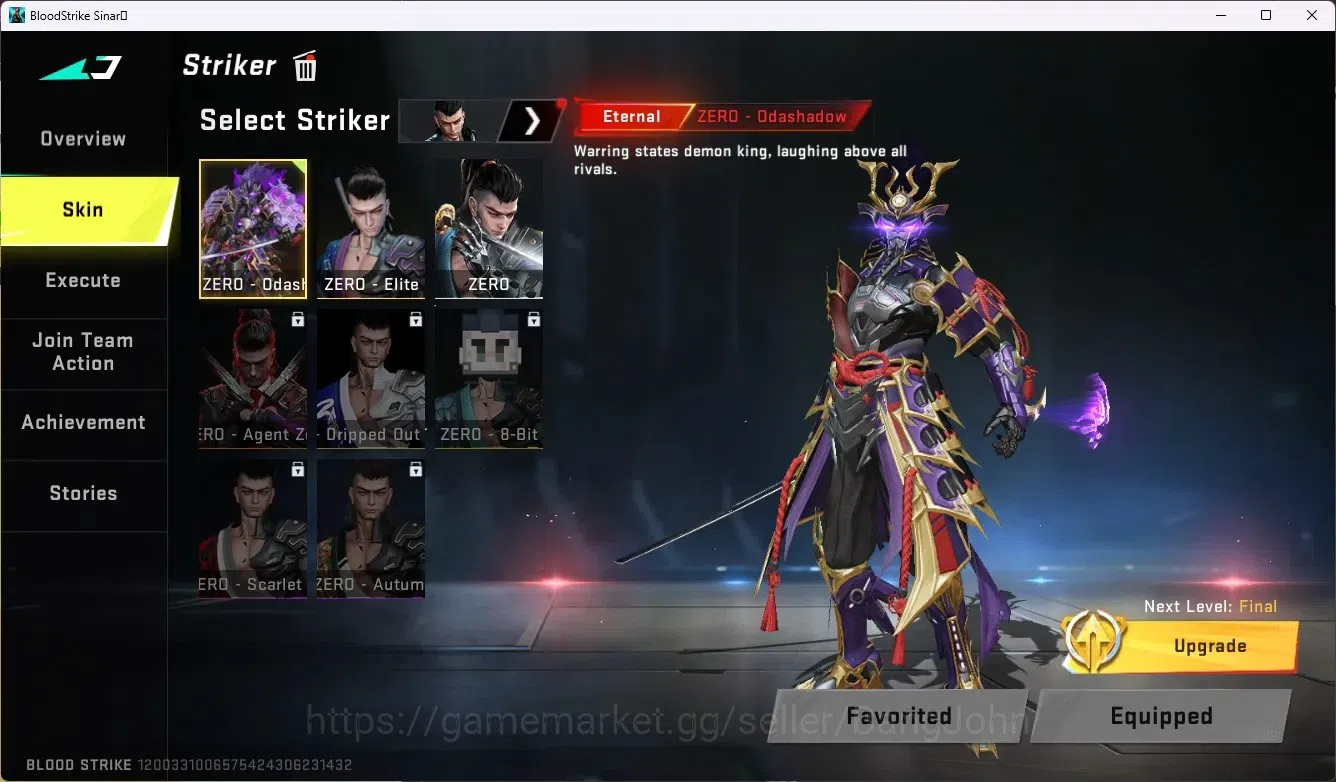 Blood Strike Accounts ASIA|3 Collab Gun[7DS&EVA]|3 Limited Gun|7 Ultra G image 19