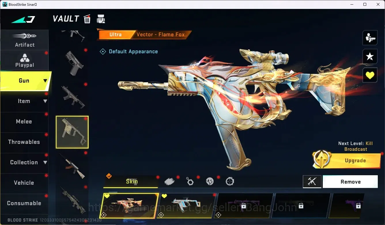 Blood Strike Accounts ASIA|3 Collab Gun[7DS&EVA]|3 Limited Gun|7 Ultra G image 3